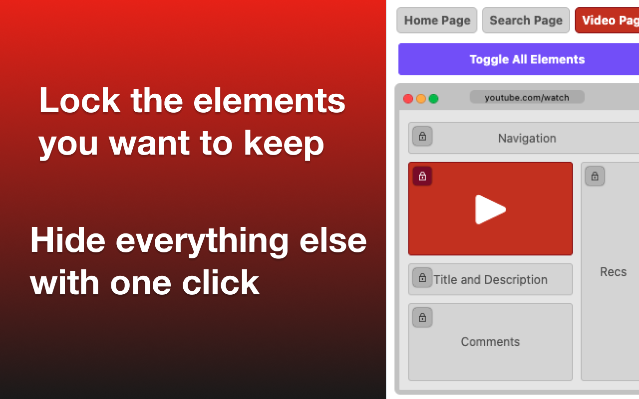 FocusTube: Distraction Blocker for YouTube截图1