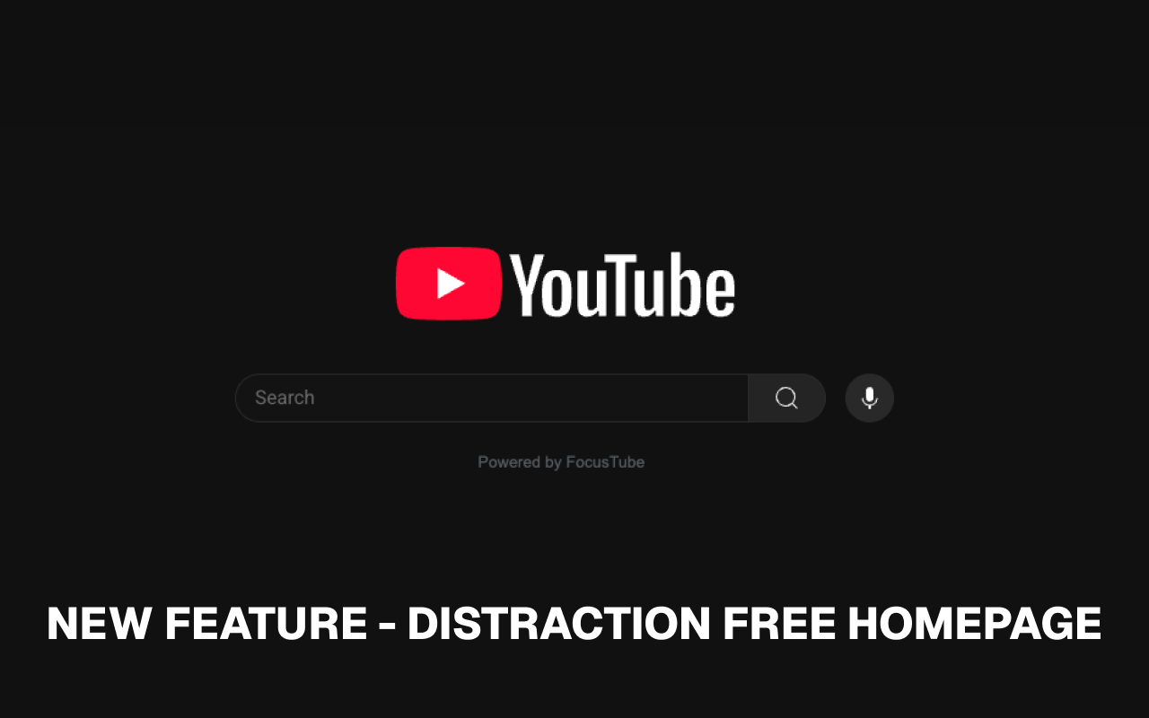 FocusTube: Distraction Blocker for YouTube截图3