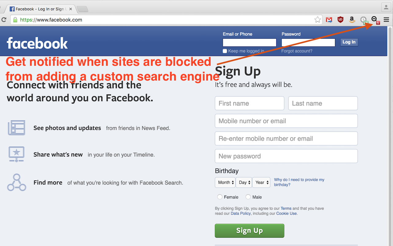 Don't add custom search engines截图2
