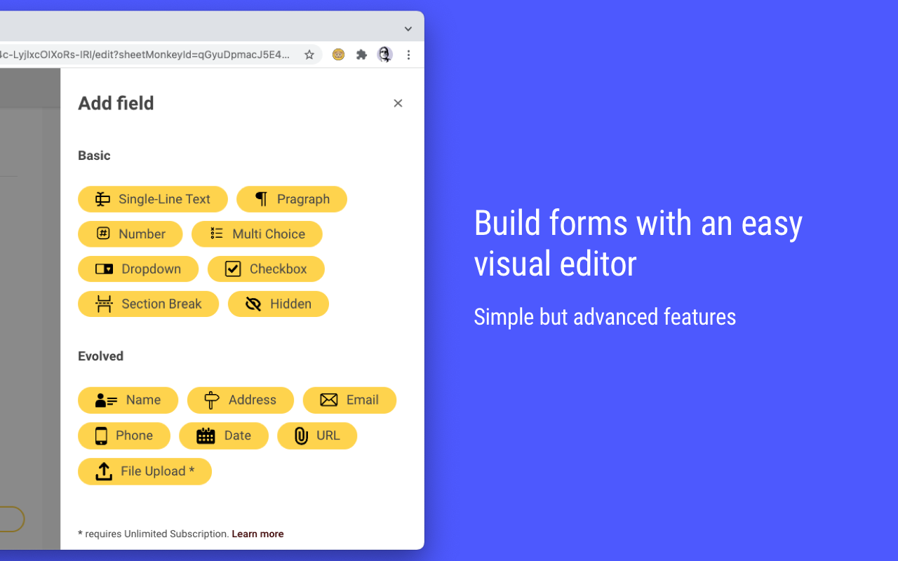 Sheet Monkey - Form Builder for Sheets截图2