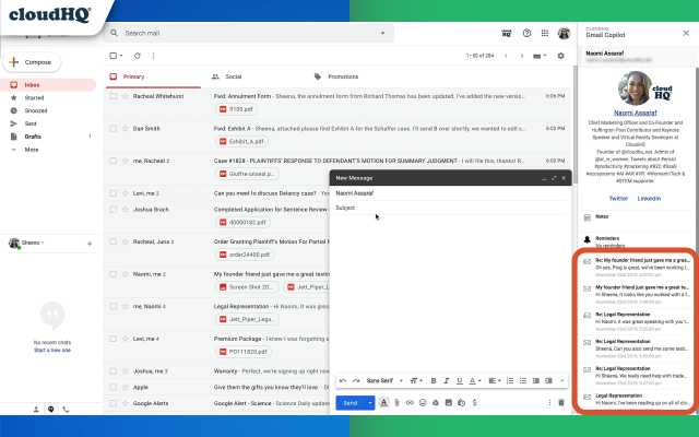 Copilot for Gmail™ by cloudHQ截图1