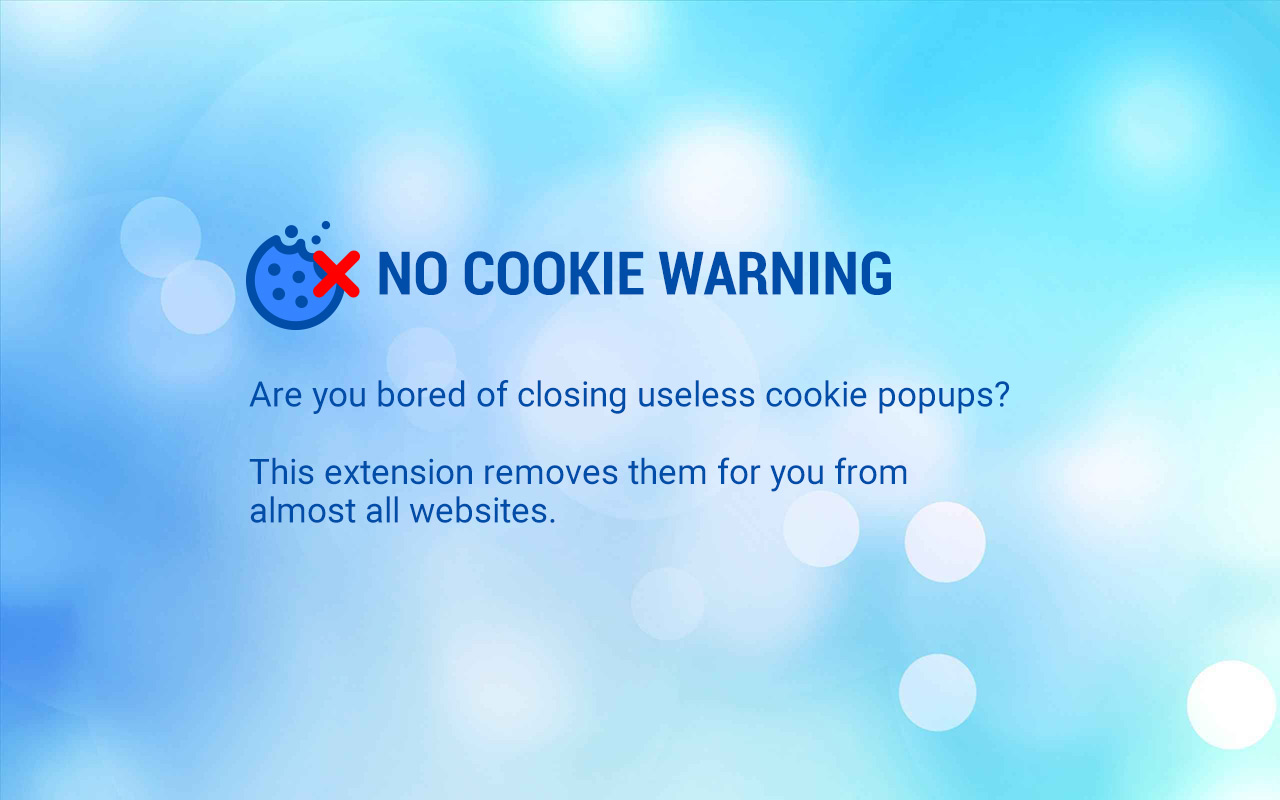 No Cookie Warning截图1