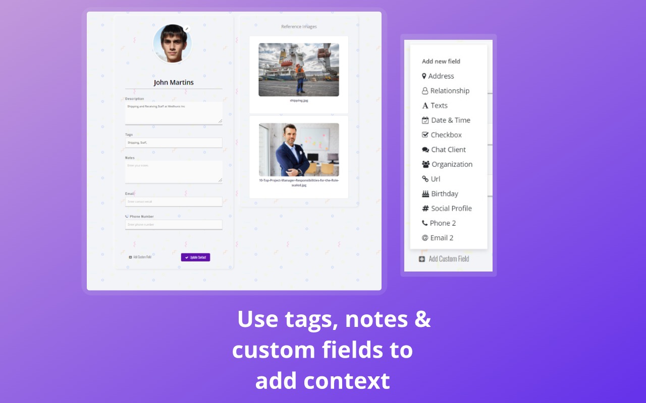 Woocontacts - Your Personal Contact Manager截图1