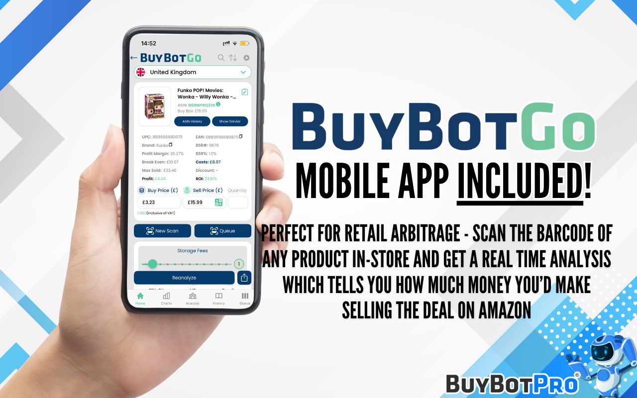 BuyBotPro - Amazon FBA Deal Analyzer截图1