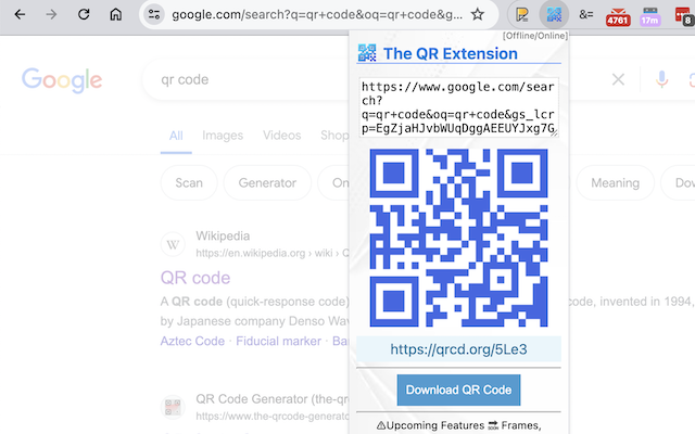 The QR Extension截图4