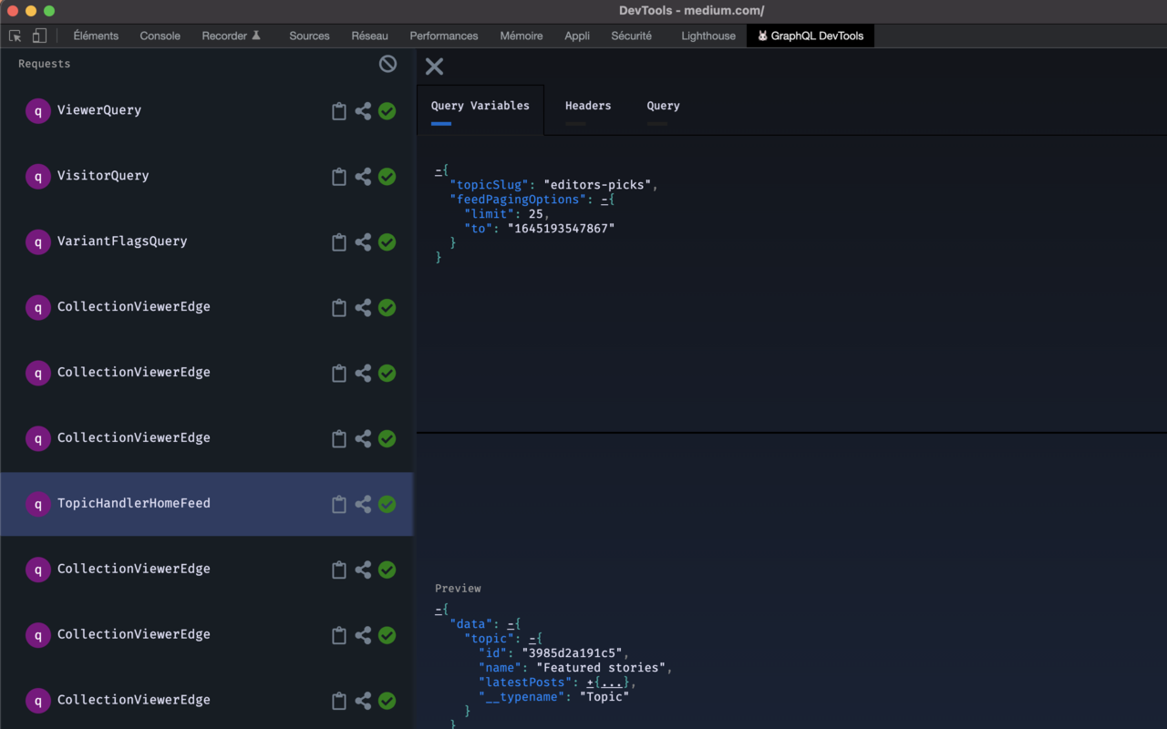 GraphQL DevTools截图3