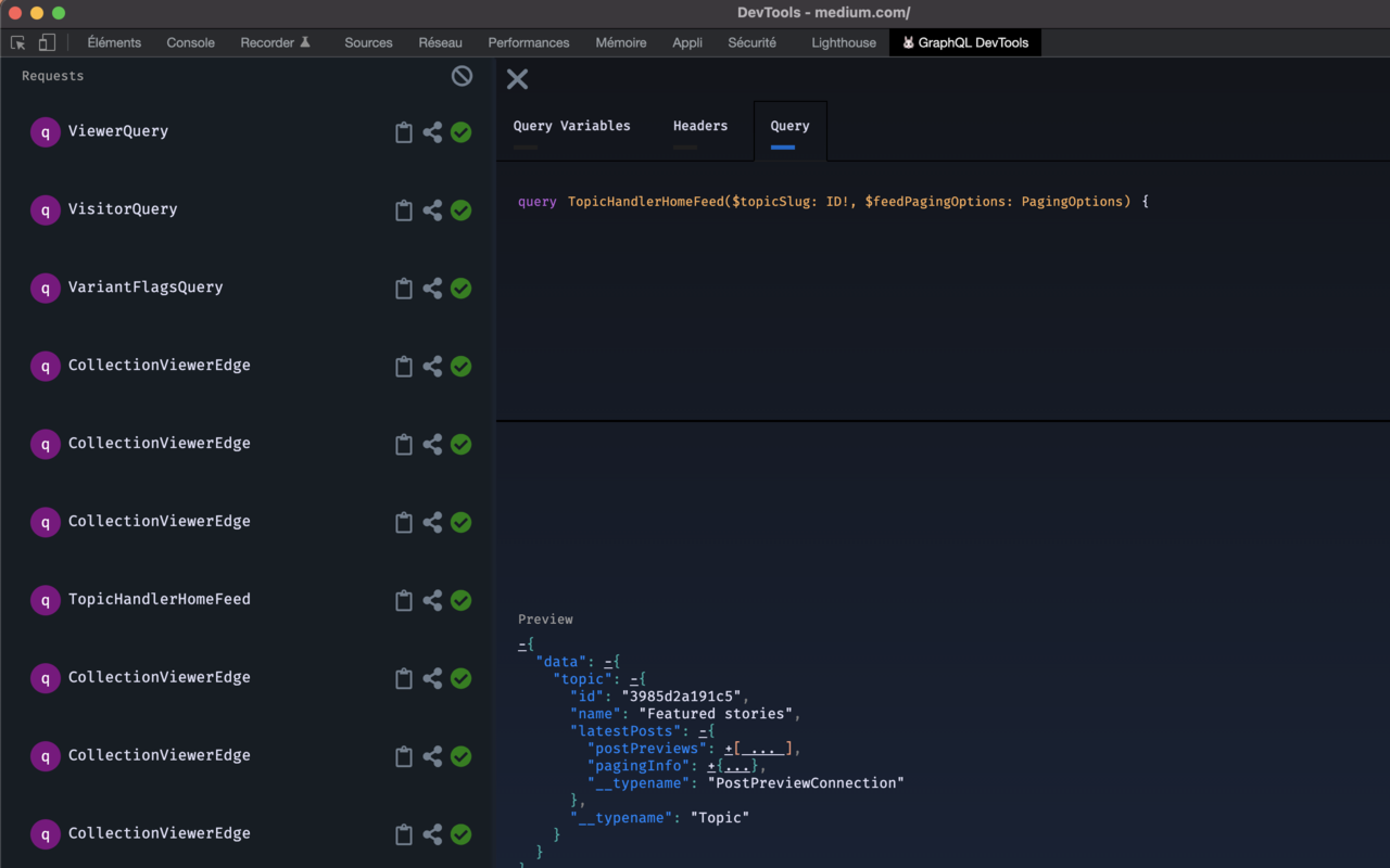 GraphQL DevTools截图5