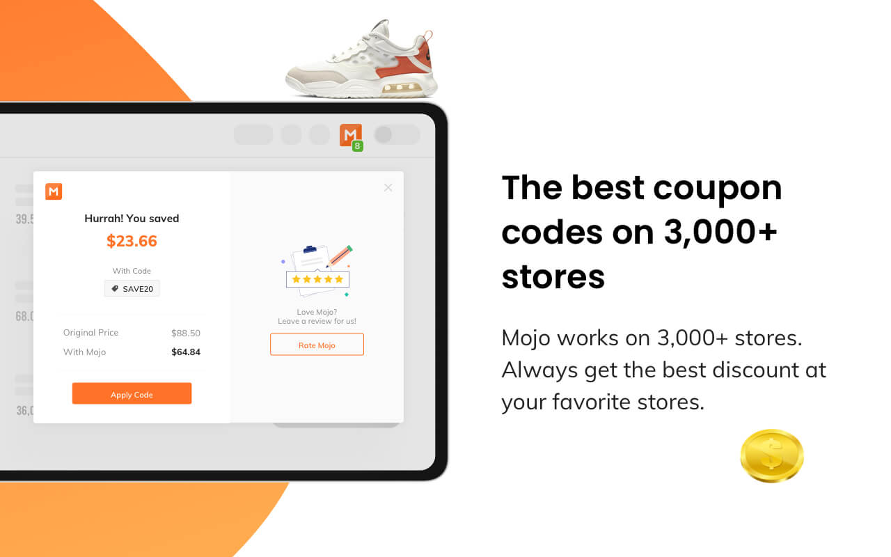 Mojo - Automatic Coupons at Checkout截图2