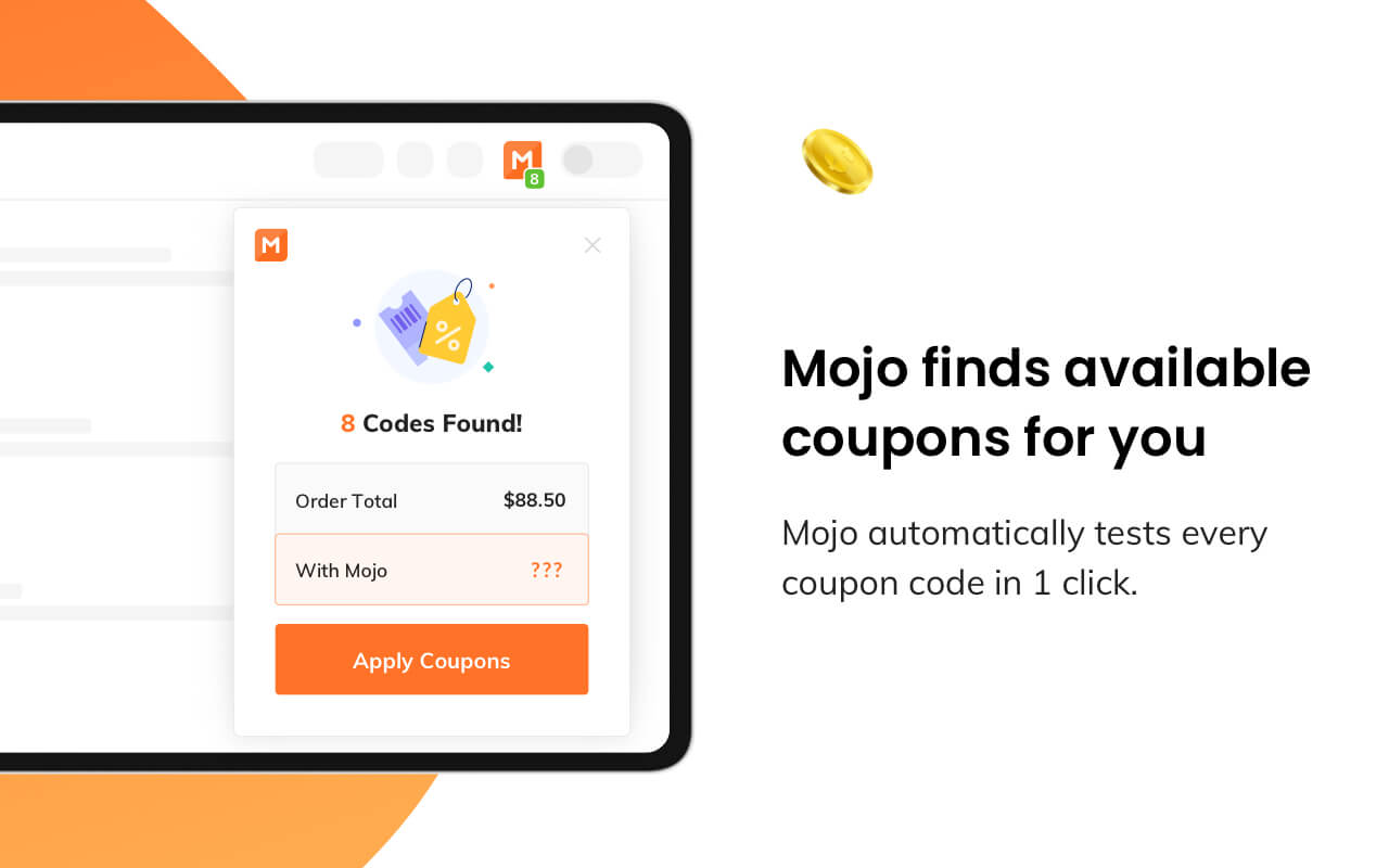 Mojo - Automatic Coupons at Checkout截图3