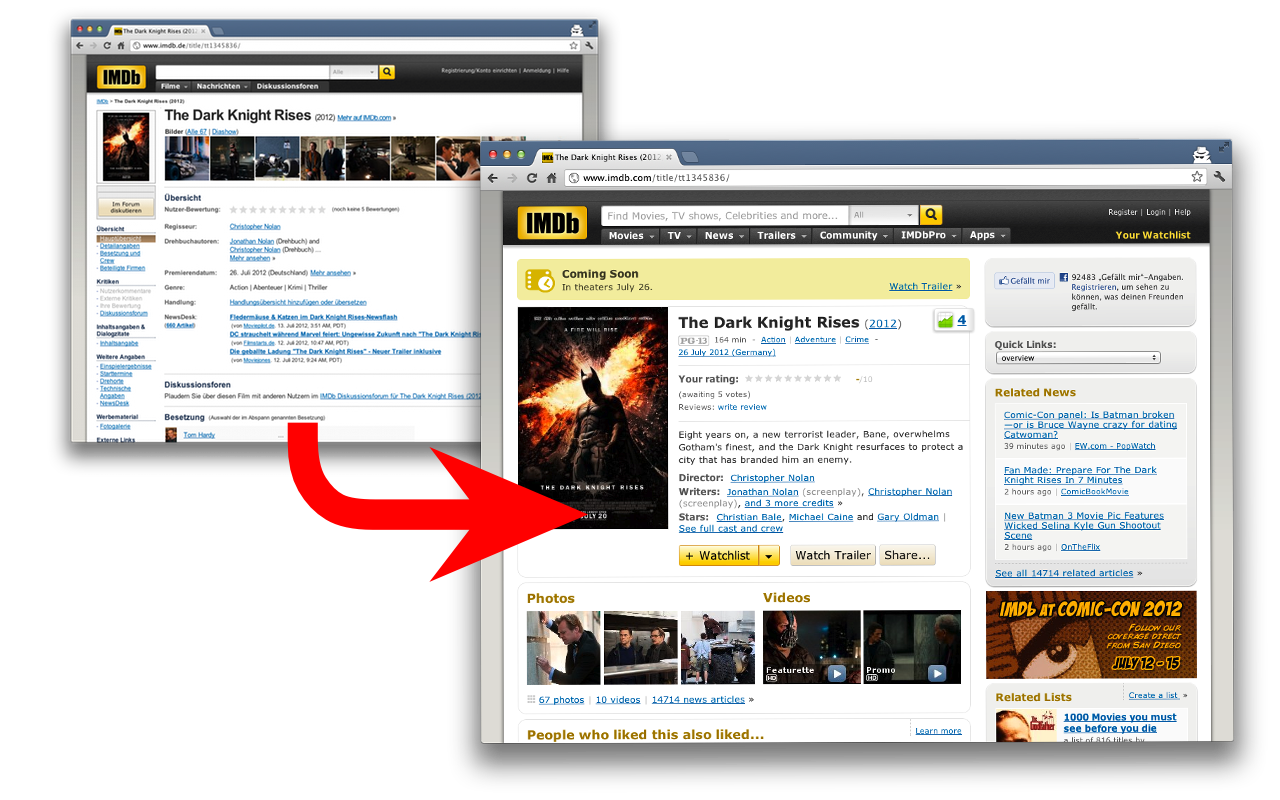 IMDb Redirect截图1