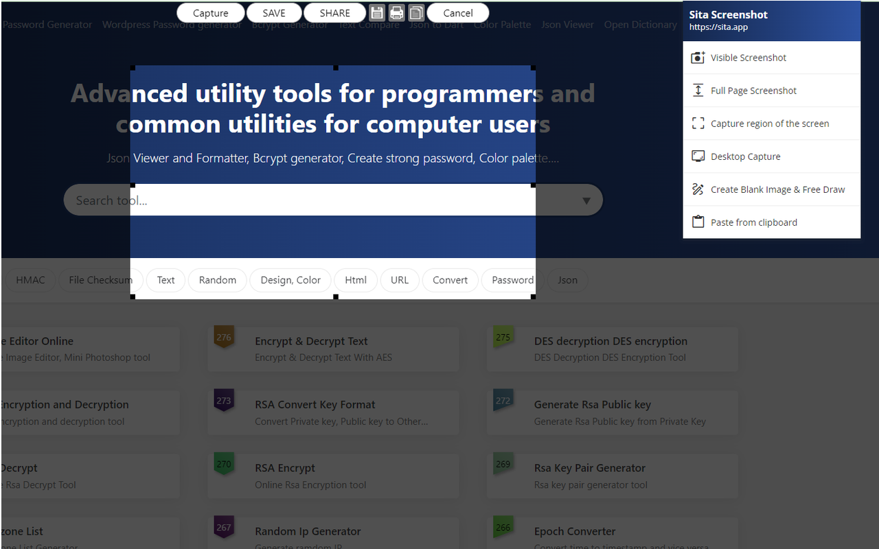 网页截图 - Screenshot Extension截图4
