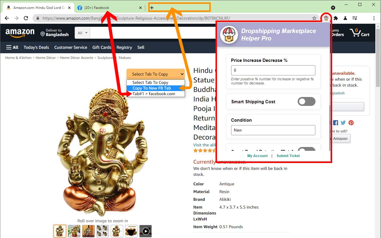 Dropshipping Marketplace Helper Pro截图2