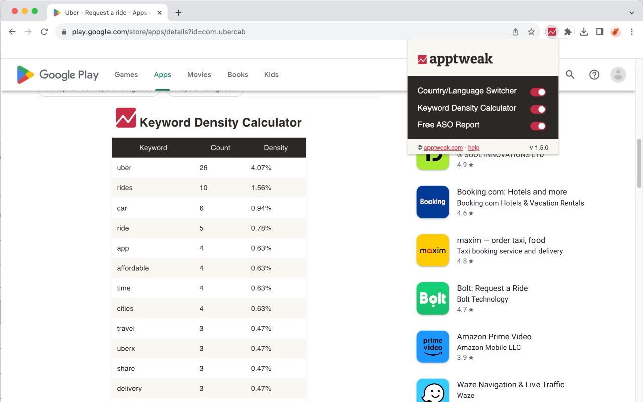 ASO Free Tool by AppTweak截图2