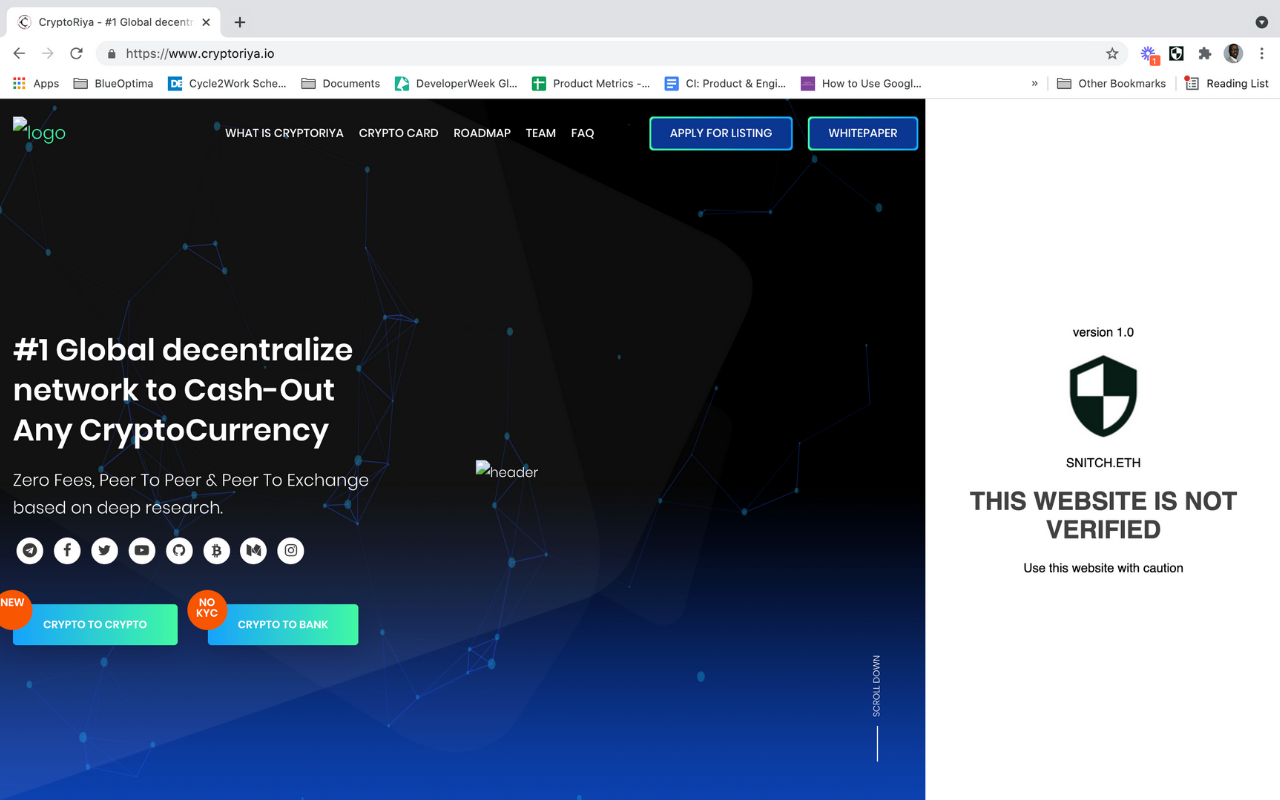 Crypto Scam Detector截图1