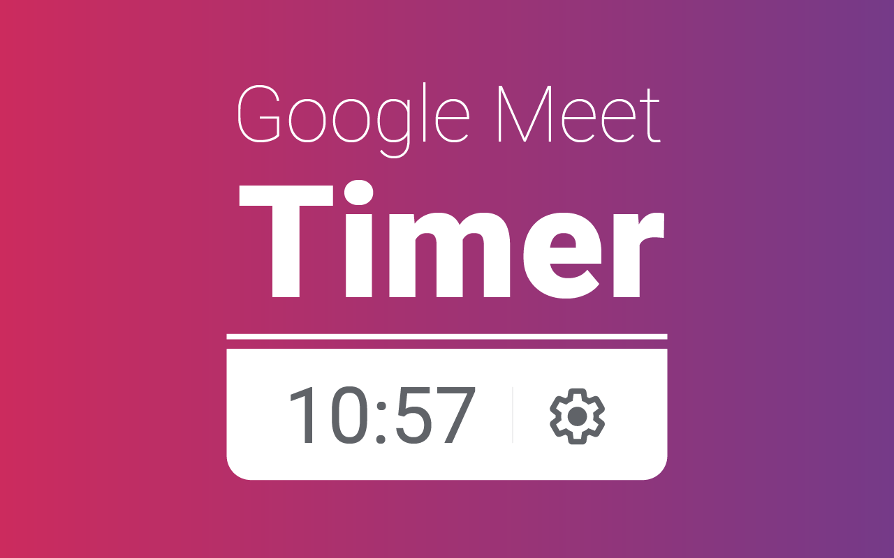 Timer for Google Meet截图2