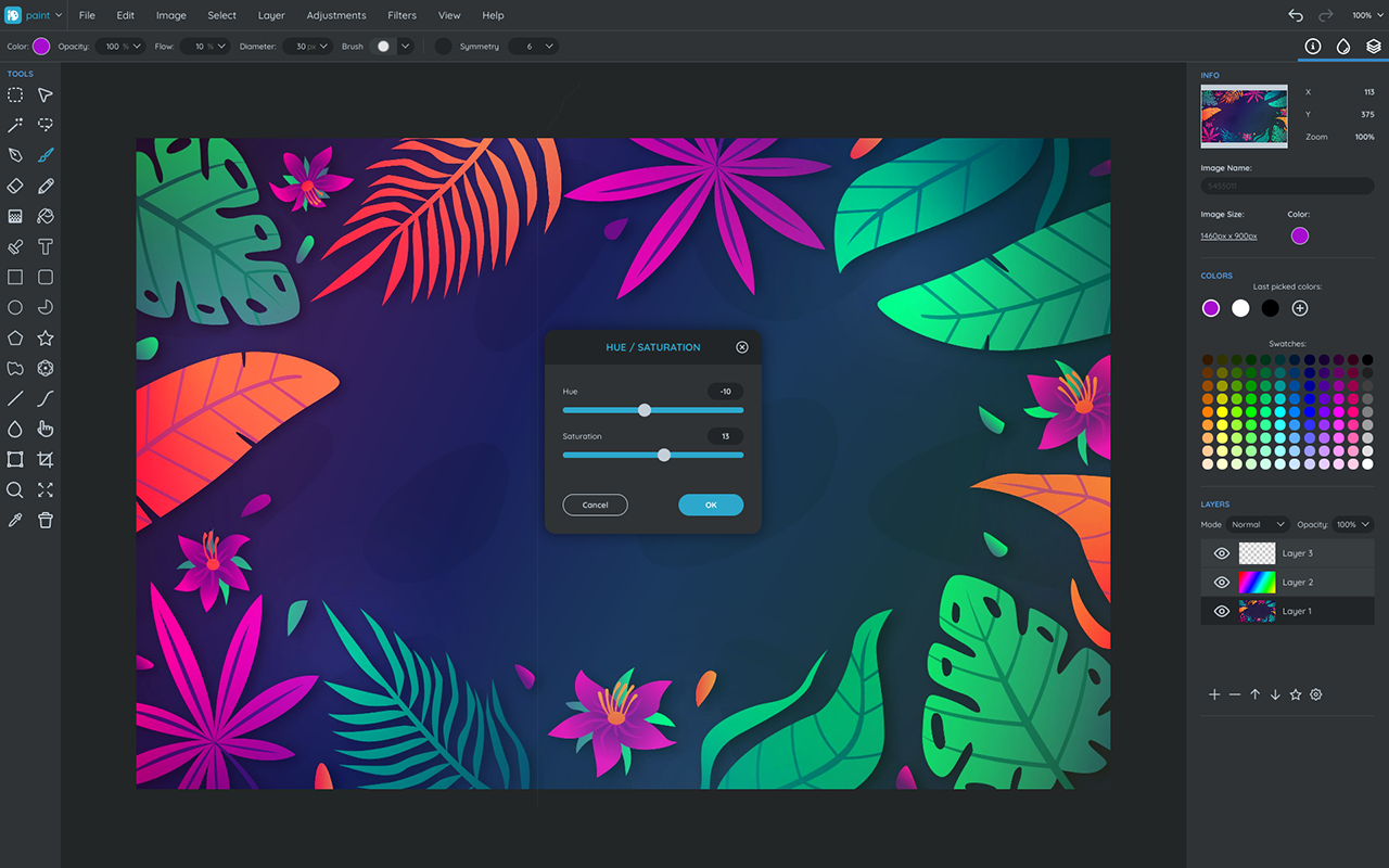 Sumopaint - Online Image Editor截图2