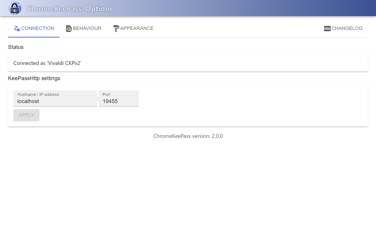ChromeKeePass截图1