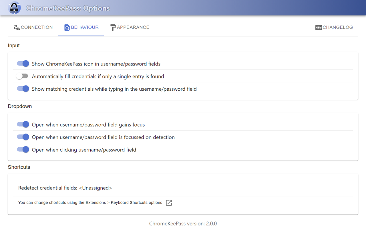 ChromeKeePass截图2