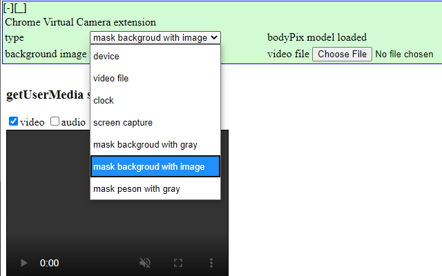 Chrome Virtual Camera截图4