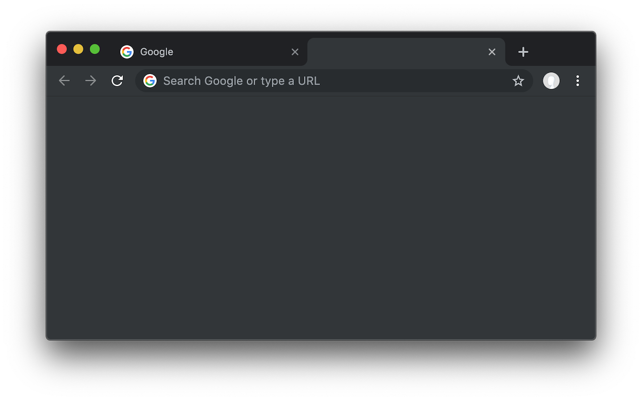 Empty New Tab Page截图2