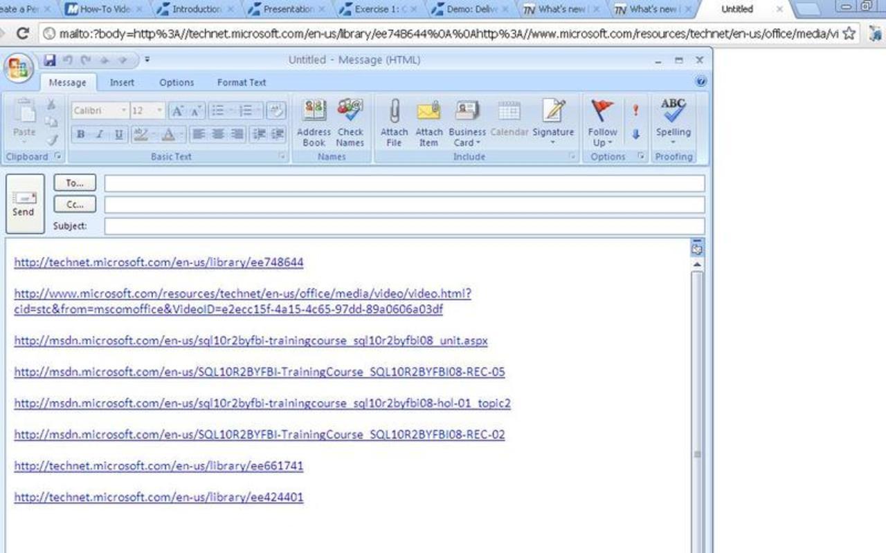 Copy-Mail Urls截图1
