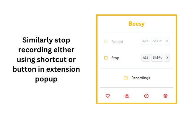 Beesy: Record Google Meets截图1