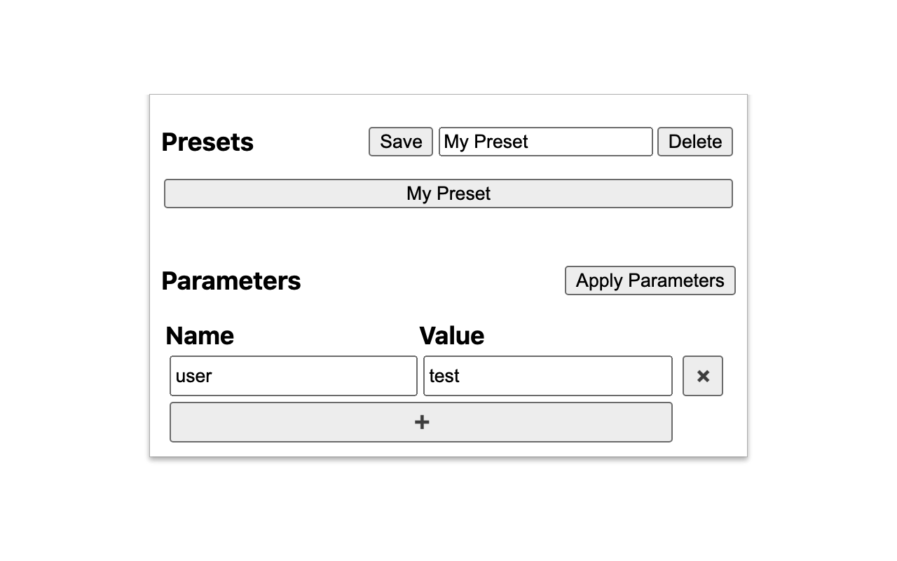 Query Parameters Editor截图1