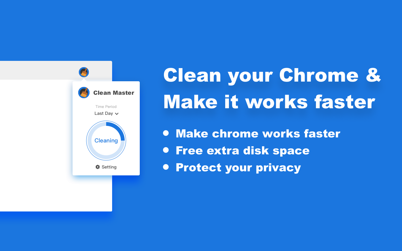 Chrome清理大师:一键清理浏览器垃圾,让你的Chrome更快截图1