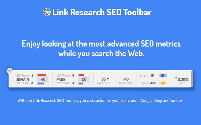 Link Research SEO Toolbar截图4