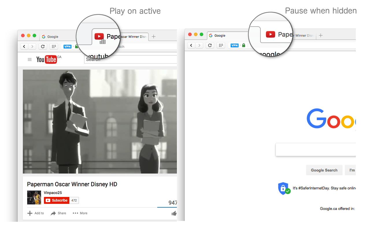 Auto Pause and Resume for YouTube™截图1