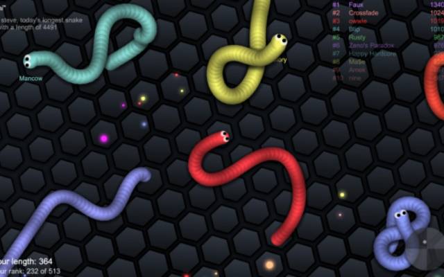 Slither IO Unblocked Game New Tab截图1