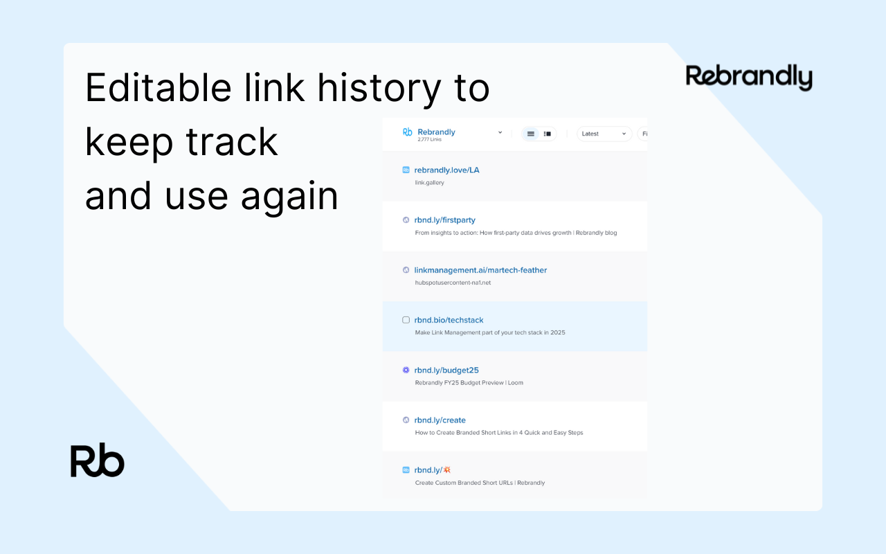 URL Shortener by Rebrandly截图2