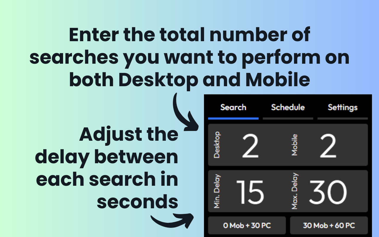 Rewards Search Automator截图3