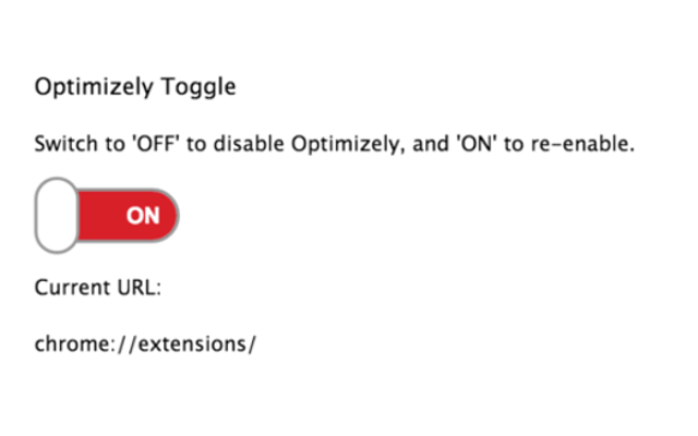 Optimizely Toggle for Chrome截图1