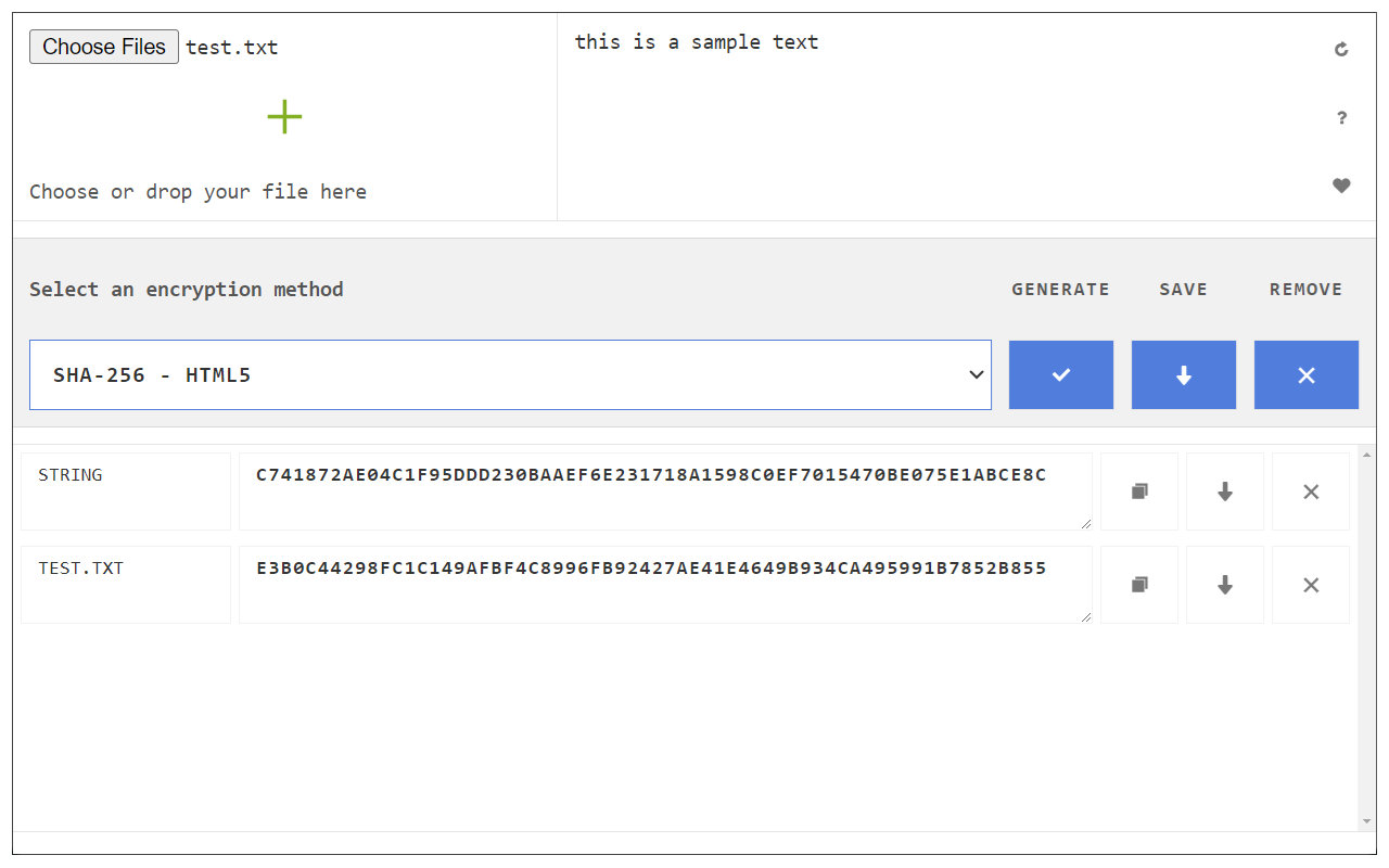 Secure Hash Generator截图1