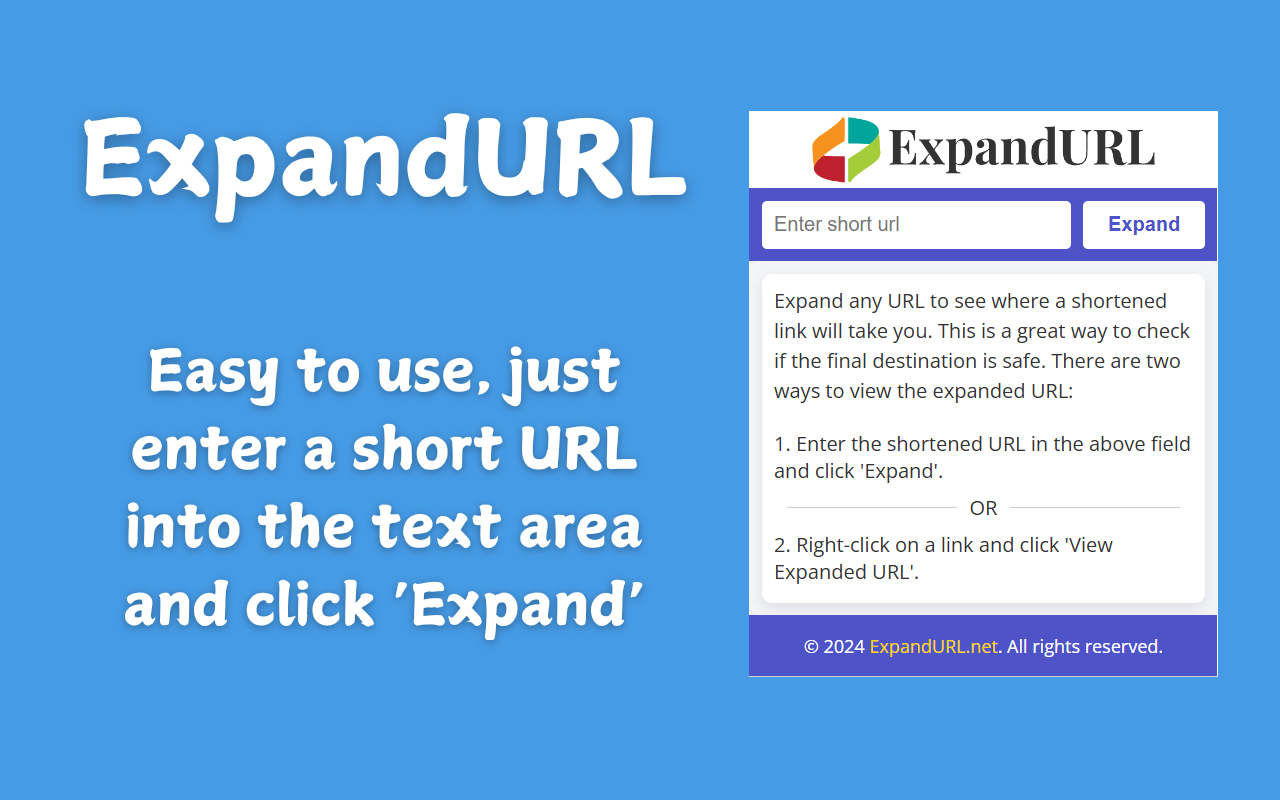 Expand URL截图1