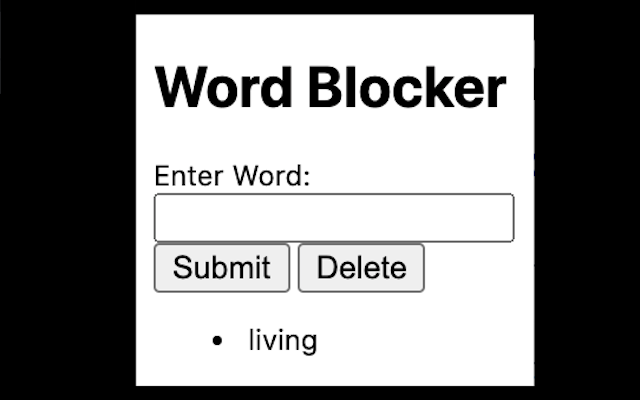 Word Blocker截图3