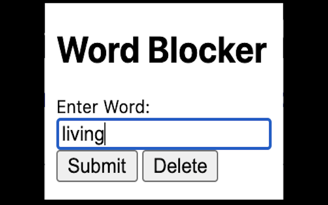 Word Blocker截图4