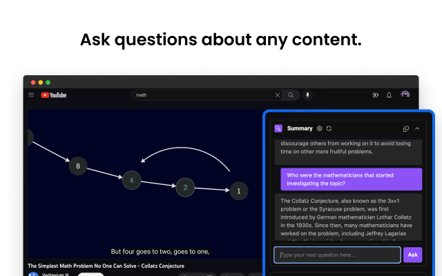 Grapevine: Web & YouTube Summary with ChatGPT截图2