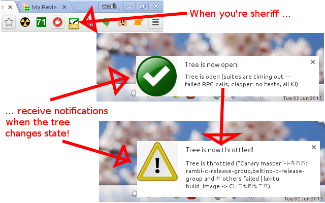 Chrome OS Tree Status截图1