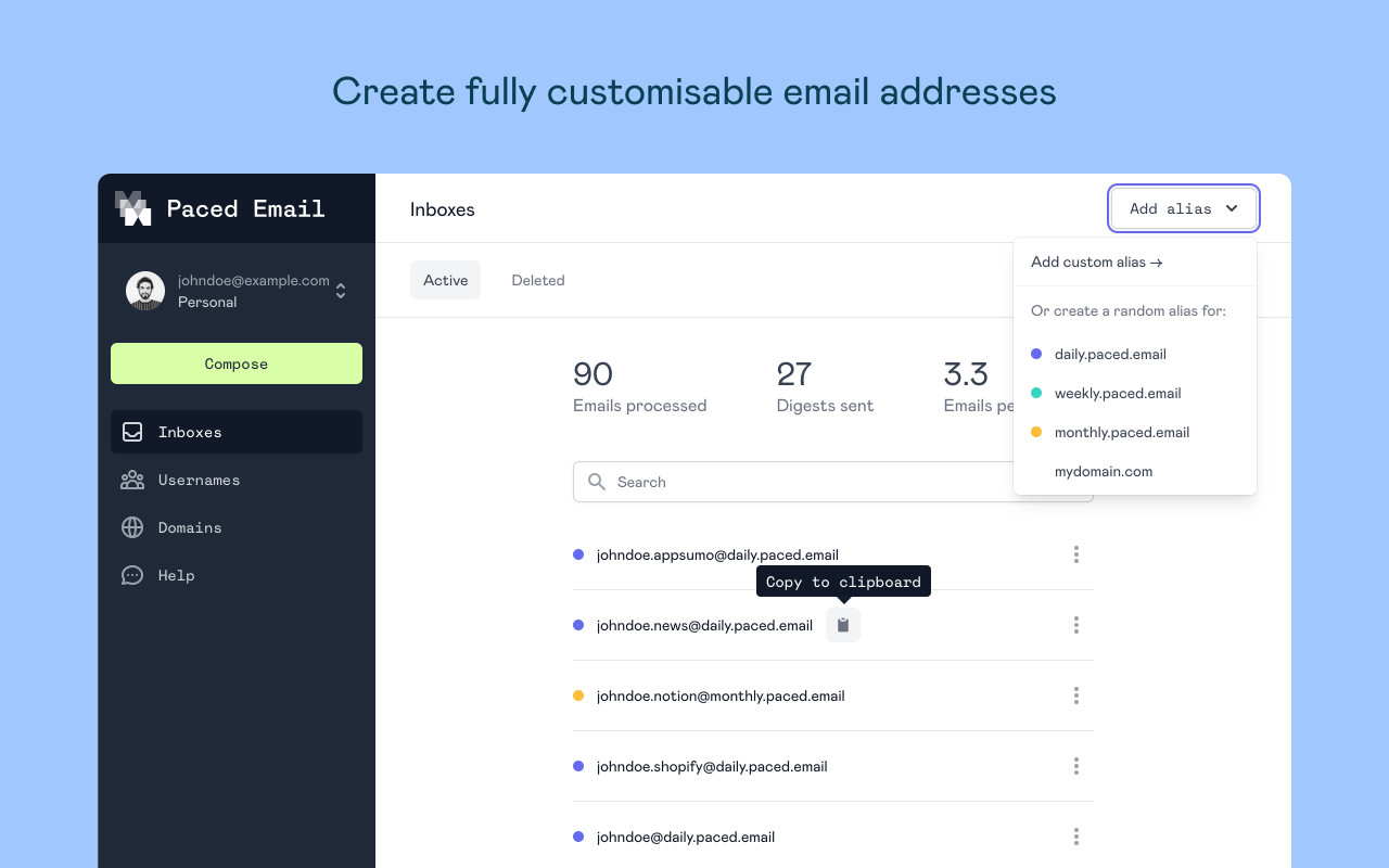 Paced Email截图4