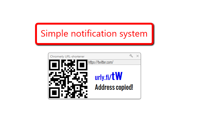Chromerly URL-shortener截图2