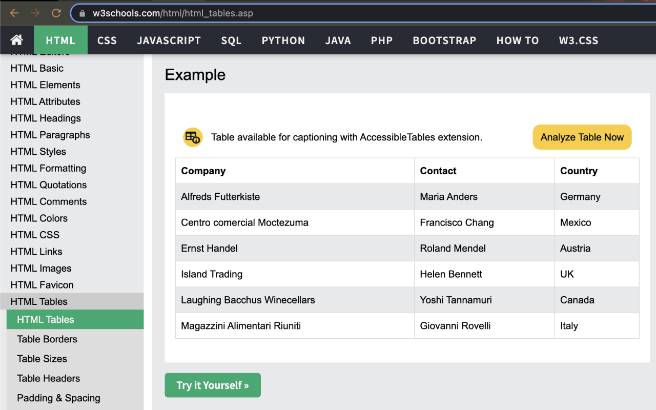 GPT3 Accessible Tables截图3