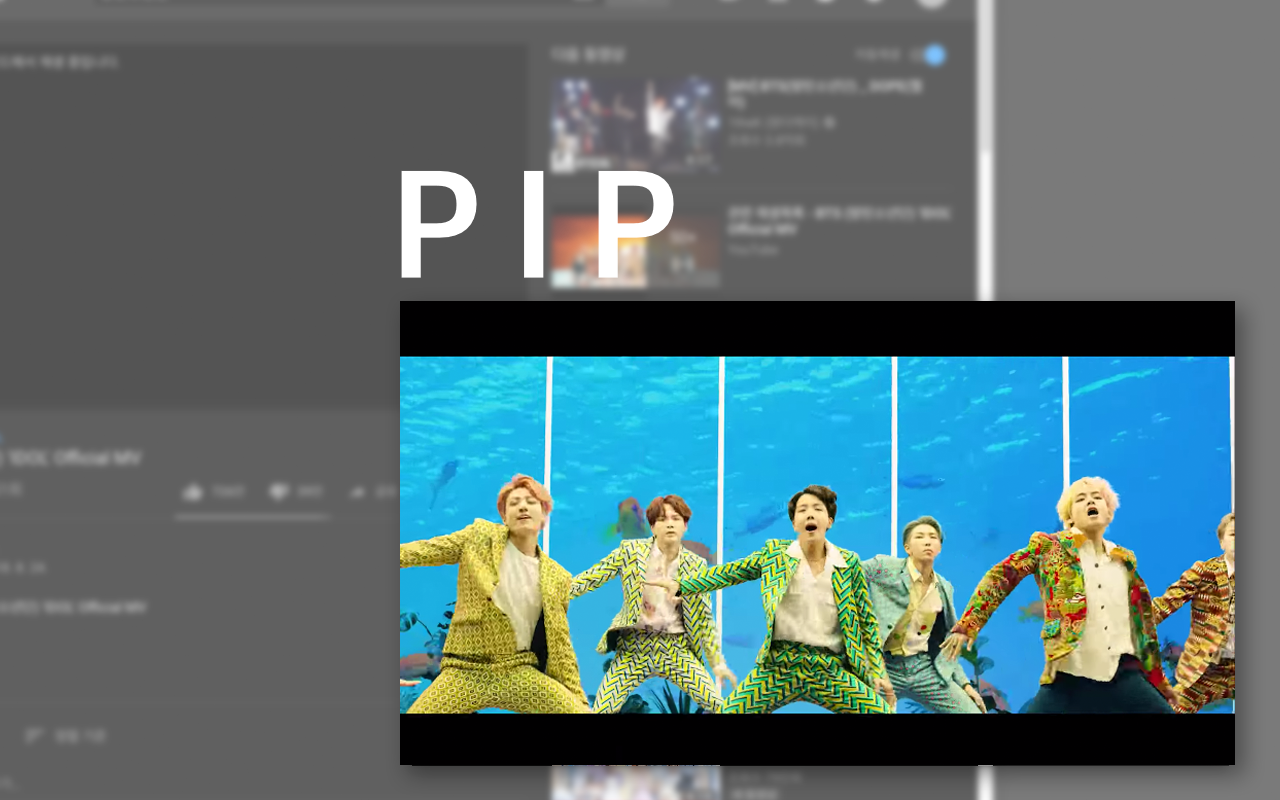 PIP screen for html5 video截图1