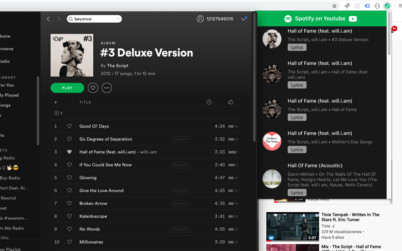 Youtube on Spotify截图1