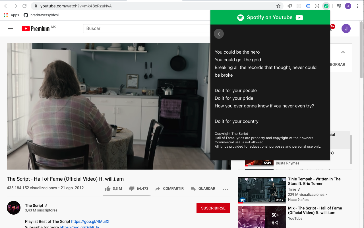 Youtube on Spotify截图4