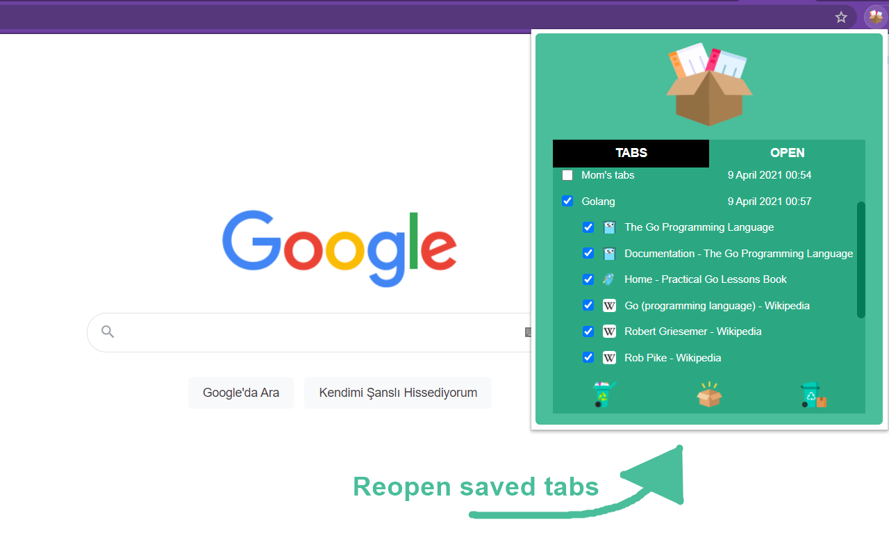 Tab Saver截图1