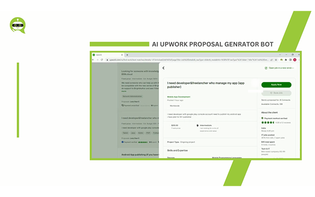 AI Upwork Proposal Generator Bot截图3