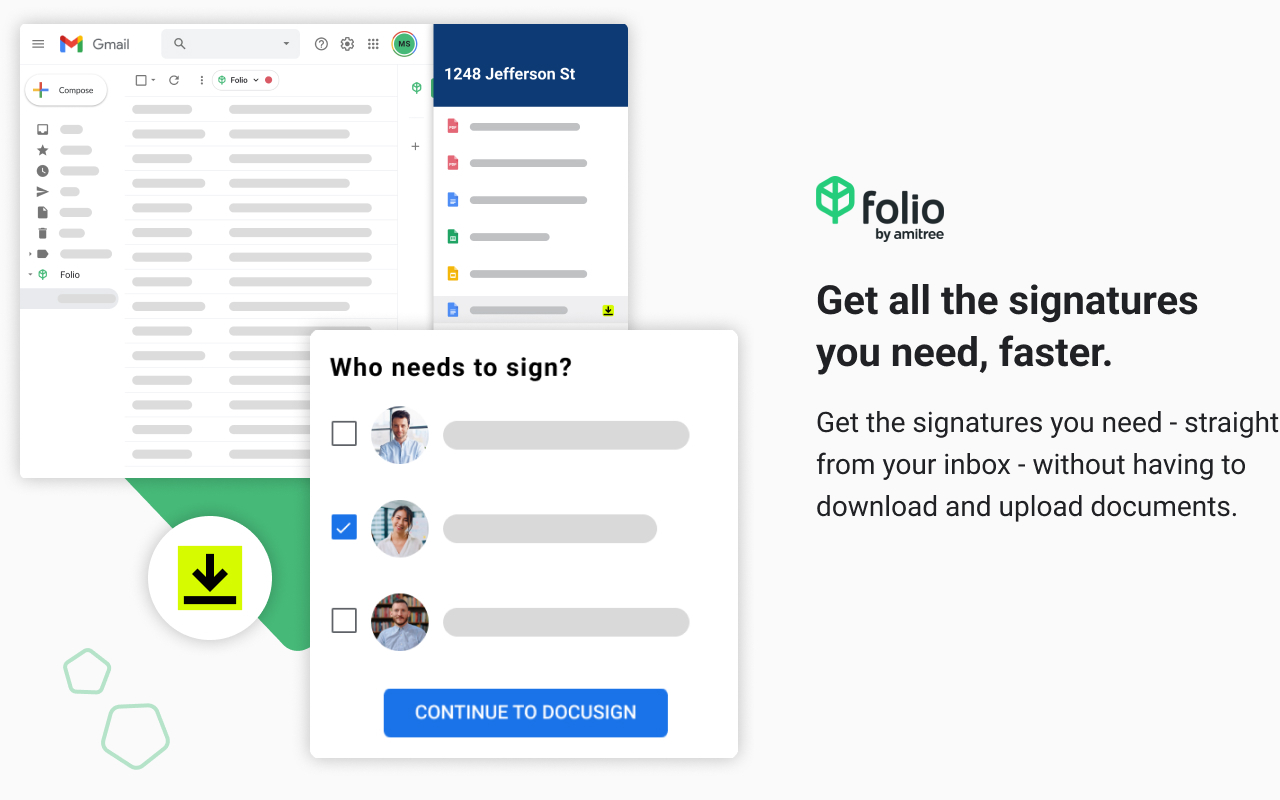 Folio: Manage Real Estate Deals from Gmail截图2