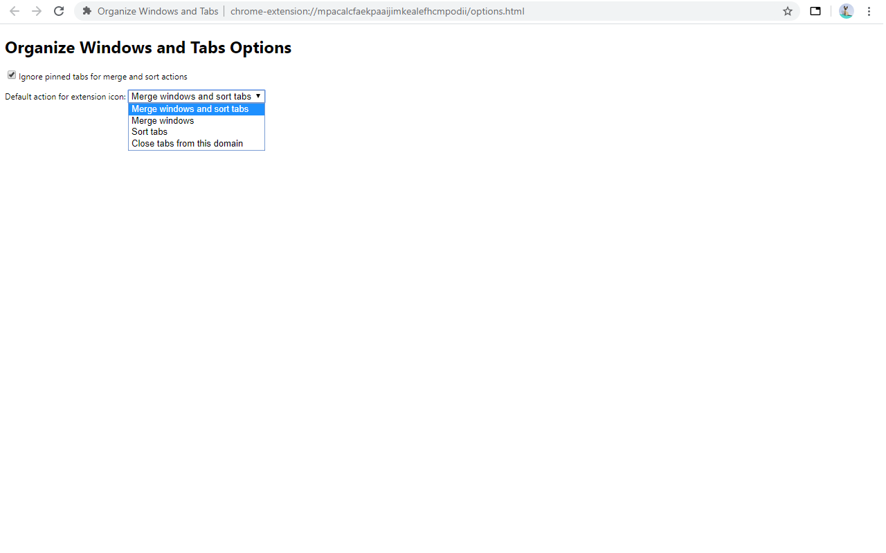 Organize Windows and Tabs截图2